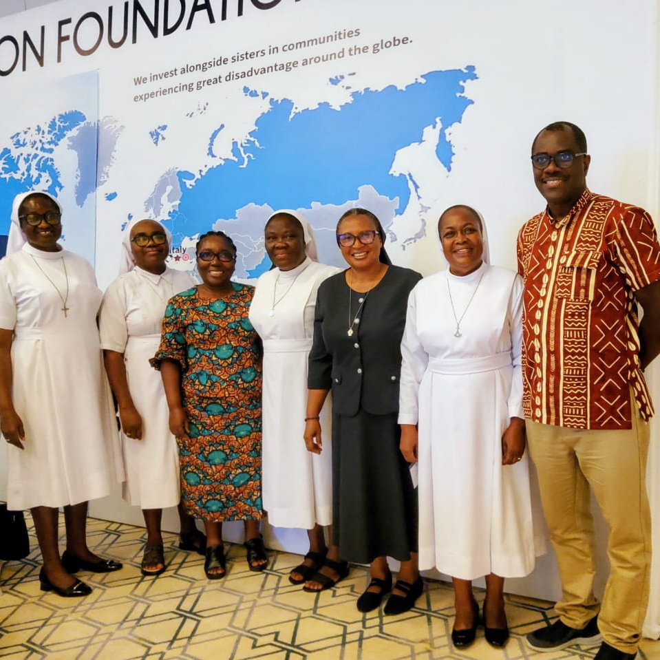 Representatives from Ghana for the conference in Tanzania