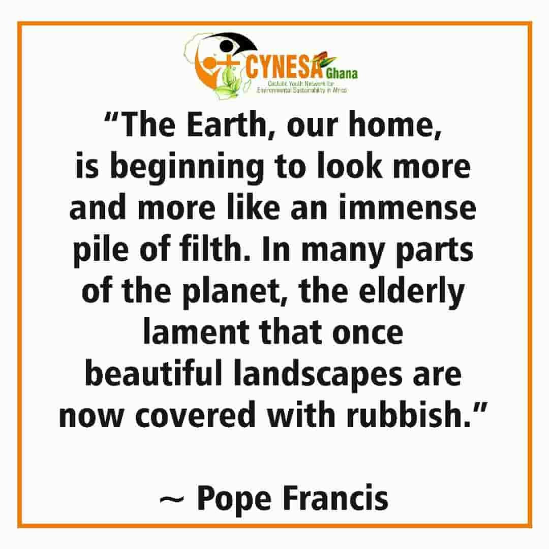 Do away with filt. Beautify the environment